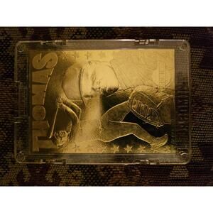 Frank Thomas - ProMint 22kt gold card - 1997 with hard case. Never out of case